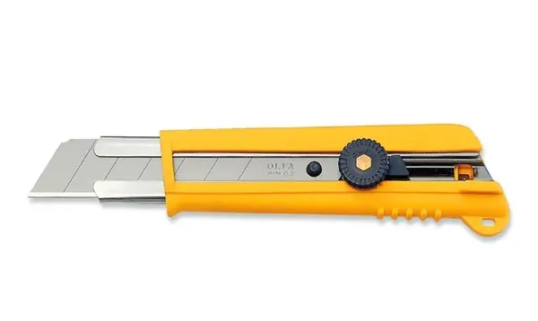 Livraison Express Olfa NH1 HandSaver Cushion Grip Extra Heavy-Duty Ratchet-Lock Utility Knife (NH-1)