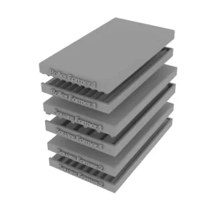 HD Models T005 Template Corrugate Panels Combo Pack Populaire