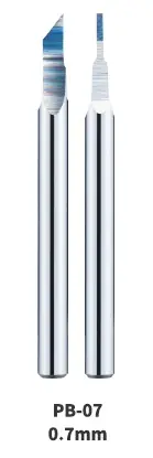 DSPIAE 56038 PB-07 0.7mm Tungsten Steel Push Broach Nouvelle Collection