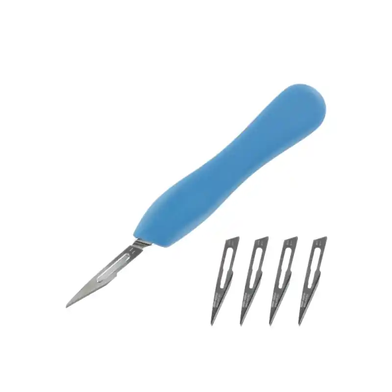 Prix Cassé Shesto PKN5002-11 Plastic Scalpel Handle with 5 Blades 11