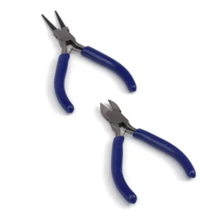 Remise Artesania Latina 27034 Set of 2 Pliers (Round Nose + Side Cutting)