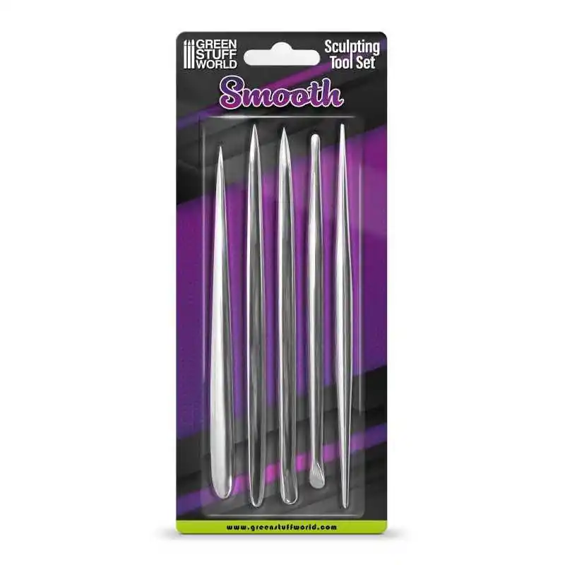 Green Stuff World 3127 Smooth Sculpting Tools Set (5 pcs) Acheter En Ligne