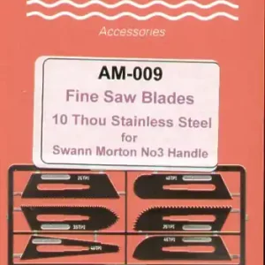 Prix Cassé Airwaves M009 Fine razor saw blade Set No.2